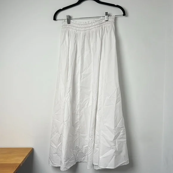 Madewell Pull-On Paperbag Midi Skirt - Picture 6 of 7